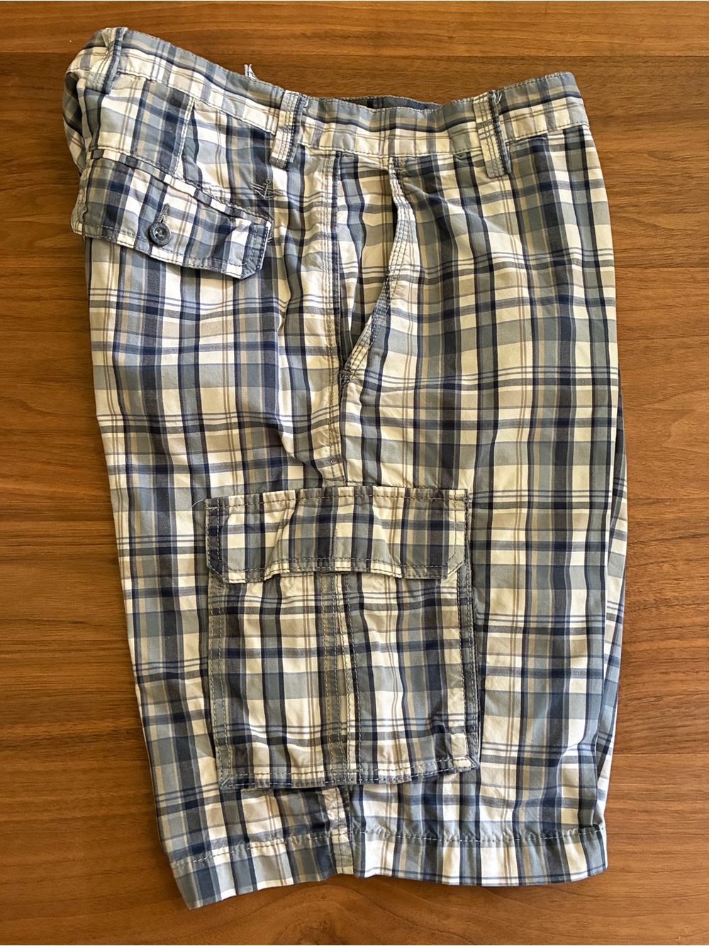 Dockers Plaid Cargo Shorts Men’s 34 - Picture 7 of 7